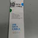 USB C to USB C Cable, Light up iPhone 15 Charger Cord 6ft, 60W/3A LED Type C Fast Charging Cable for iPhone 15 Por Max Plus/MacBook Air/Pro, iPad Pro 12.9/11, for Samsung Galaxy S23/S22 (Blue)