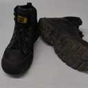 CAT Men's Threshold Waterproof Soft Toe Work Boot (10.5, Black)