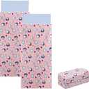 2PCS Cover Replacement Compatible with Kindermat 4 Section Rest Mat,Pink,Soft Breathable and Washable Sheet for Preschool Kindergarten Toddler Daycare(Mat Not Included)