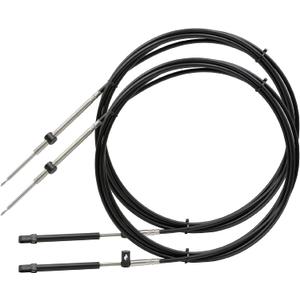 18ft Boat Throttle and Shift Control Cables, 600A Gen I Remote Cable Set, Fit for Mercury MerCruiser Marine Force Outboard Motors, Replaces CC17918 (2pcs)