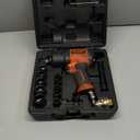 VEVOR 1/2-Inch Air Impact Wrench - High Torque 1400 ft-lbs - Lightweight 4.6 lb - Includes 11-Piece CR-V Steel Impact Socket Set & Carrying Case