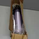 Sediment Water Filtration System with Clear 2.5X 10" Housing 3/4 "Ports, Removes Dirt, Sand, Silt and Rust