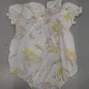 pureborn Baby Girls Boys Bodysuit Super Soft Cotton Romper  (3-6 Months, Field Rabbit)