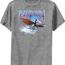 Avatar Boys Pandora Tree Boys Short Sleeve Tee Shirt (Small, Charcoal Heather)