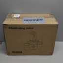 Juicer Machines, Cold Press Juicer with Wide Chute, Slow Masticating Juicers, High Juice Yield for Leafy Greens, Fruits & Vegetables, Easy to Clean