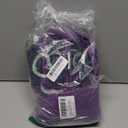 Purple Chair Sashes 25 Pack Spandex Purple Sashes for Chairs Covers Universal Stretch Chair Sashes Band with Heart Buckle Slider for Wedding Banquet Party Decorations