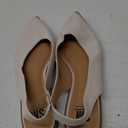 SMNY Kenzie Slingback Flat for Women - Comfortable and Stylish Flats-Sandal with Adjustable Strap and Cushioned Insole Size 8