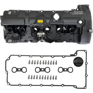 N52 Engine Valve Cover For BMW E70 E82 E90 E91 Z4 X3 X5 128i 328i 528i 535i 328xi 528xi 328i xDrive 528i xDrive Replaces# 11127552281 11127582245