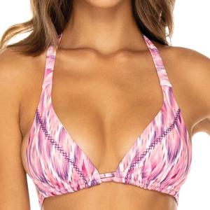 Luli Fama Womens Halter (X-Large, Multi)