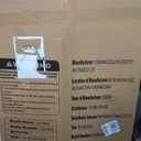 Ostutry 53in Extra Tall Cat Gate for Doorway No Drilling 29.5-40.1in Wide Dog Gate with Cat Door Pressure Mounted Walk Through Pet Gate
