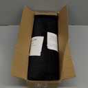 Recliner Headrest Pillow, Adjustable Neck & Head Support Pillow, Soft Velvet Non-Slip Headrest for Recliner, Couch, Chair, Sofa (Black)