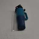 BJPKPK Insulated Water Bottles with Straw Lid, 40oz Metal Water Bottle with 2 lids & Paracord Strap, Double Wall Stainless Steel Tumbler with Handle, Reusable Cups, Mugs, Thermo, Sea