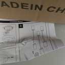 Black Sputnik Chandelier 6 Light, 22" Mid Century Modern Ceiling Light Fixture, Industrial Semi Flush Mount for Dining Room Bedroom Kitchen, E26 Base