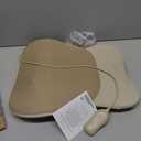 Back Massager, Rolling Up and Down Back Massager with Heat, Back Massage 4D Kneading for Pain Relief Deep Tissue, Ultrathin Shoulder Massager Mother's Day Gift for Women Men Parents, Khaki