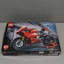 LEGO Technic Ducati Panigale V4 R Motorcycle 42107 Building Set - Collectible Superbike Display Model Kit with Gearbox and Working Suspension, Fun for Adults, and Motorcycle Enthusiasts