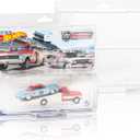 12 Pack Protector Cases Compatible with Hot Wheels Team Transport 0.7mm Thick PET Clear Clamshell Display & Storage Blister Protective Covers (12)