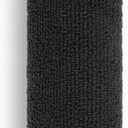 Seat Belt Cover, Extra Long, 20", Waterproof and Sweatproof, Premium Microfiber, Padding for Comfort, Full Coverage, Machine Washable (Black, 1 Pack)