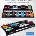 STRICH Guitar Pedal Board Aluminum Alloy 3.24lb Lightweight Pedalboard 28'' x 13.78'' Extra Large Effect Pedals board with Carry Bag, STANDARD 28 (Angled)