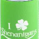 Funny Guy Mugs I Clover Shenanigans Collapsible Neoprene Can Coolie - Shamrock on Bottom