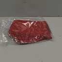 Cloth Placemats Set of 6, Cotton Linen Blend Machine Washable Durable Linen Table Mats, Heat Resistant Placemats Wrinkle Free Place Mats for Dining Table, Easy to Clean (Burgundy, 6)