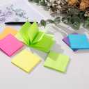 7 x (12 Pack) Pop-up Sticky Notes 3x3 in,Bright Colors Super Sticking Power Memo Pads, 6 Colors, Strong Adhesive