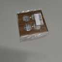 Light Switch Cover Brown Rustic Wood Grain Farmhouse 2 Gang Decorative SwitchPlates Double Duplex Wall Plates Switch Plates and Outlet Covers for Cabin Bedroom Decor