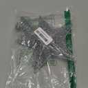 Fovths Christmas Tree Topper 8 Inches Metal Glittered Christmas Tree Topper Wire Star Treetop Sparkle Xmas Decoration for Christmas Tree Ornament Indoor New Year Holiday Party Supplies (Silver)