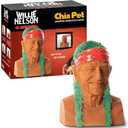 Chia Pet - Willie Nelson - with Seed Pack, Decorative Pottery Planter by Joseph Enterprises, Easy to Do and Fun to Grow, Novelty Gift, Perfect for Any Occasion