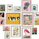 97 Decor LARGE11x14 Eclectic Wall Art Prints - Large Maximalist Wall Decor, Colorful Home Decor Funky Prints For Wall Decor Aesthetic, Trendy Gallery Wall Pictures Artsy Room Decor For Bedroom (Unframed)