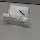 Office Small Cubicle Shelf Storage Organizer Floating Corner Rack Hanging Mini Shelf Adjustable Home Office Essentials for Small Planter Statue Decor Photo Frame 2 Pack