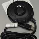 110W Bird Bath Heater for Outdoors in WinterSubmersible Pond Deicer,Cast Aluminum Thermostatic Chicken Water Heater (Black)