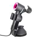 Foho Hair Dryer Holder for Dyson Supersonic, Magnetic Stand with Power Plug Cable Organizer, Bathroom Organizer Supersonic Dryer, Diffuser and Nozzles