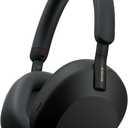 Sony WH-1000XM5 Premium Noise Canceling Headphones, Auto NC Optimizer, 30-Hour Battery, Alexa Voice Control, Black