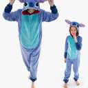 COSUSKET Snug Fit Unisex Adult Onesie Pajamas, Flannel Cosplay Animal One Piece Halloween Costume Sleepwear Homewear XL