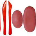 3 x Langqun Clay Tools for Kids, Pottery Ribs for Clay & Pottery Tools, for Sculpting, Modeling, Carving, Shaping,Ceramic Tools Supplies