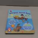 plplaaoo Bilingual Sound Book Practice Dual Language Educational Smart Interactive French English Sound Book for Home