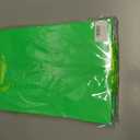 Pikalon 6 pcs Neon Green Gift Bags with Handles, Large 9.84"x4.33"x14.17" Bright Color Gift Wrap Paper Bag Party Favor Bag Boutique Retail Bags for Wedding Birthday Baby Shower Wedding Welcome Party Supplies (Green, 9.84x4.33x14.17 Inches)