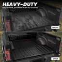 LASFIT 6.5ft Bed Mat for Ford F-150 2015-2023 F150 78.9" Truck Box All Weather Protector TPE Durable Bed Liner Easy Clean-Not Fit for Drop in Bedlienr