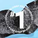 Biore Charcoal Deep Cleansing Pore Strips, Nose Strips for Blackhead Removal on Oily Skin, Features C-Bond Technology with Instant Pore Unclogging, 18 Count