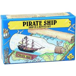 Pirate Ship in a Bottle Kit - Includes All Parts to Create a Mini Ship in a Bottle - VERY Challenging, Are You up for It?