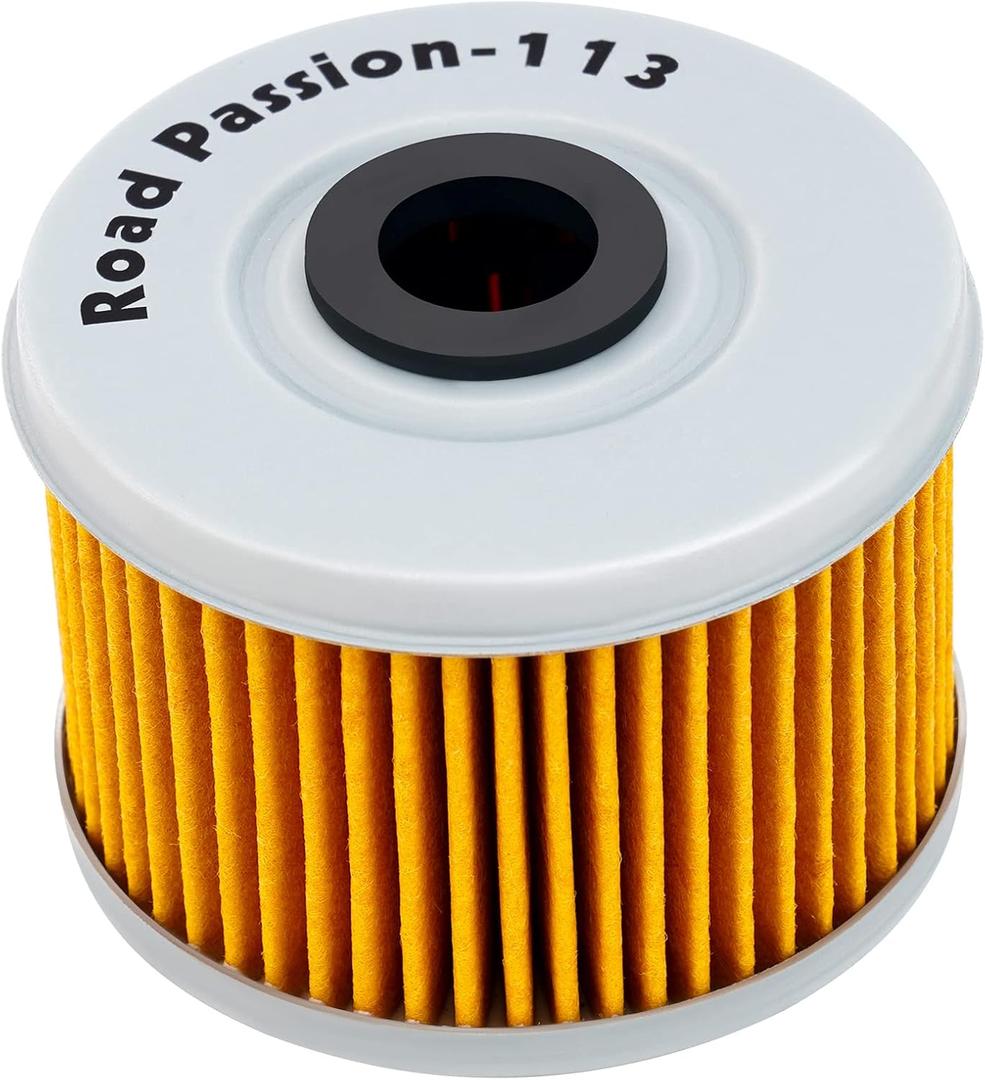 Road Passion 15412HM5A10 High Performance Oil Filter for HONDA TRX420 TE TM FOURTRAX RANCHER ES 420 2007 2008 2009 2010 2011 2012 2013 2014 2015 2016 TRX420 TE1 TM1 2014 2015 2016