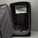 SwissGear Sion Softside Expandable Luggage, Black, Checked-Large 29-Inch