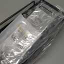 EUDELE Adhesive Shower Caddy, 5 Pack Rustproof Stainless Steel Bath Organizers With Large Capacity, No Drilling Shelves for Bathroom Storage & Home Decor (XL size, Black)