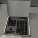 Rechargeable Wireless Number Pad for Laptop, 34 Keys Numeric Keypad with Dual Bluetooth & Display, 2-in-1 Numpad and Calculator, Slim Portable Number Pad Keyboard for Windows, Mac, PC, Tablet