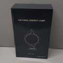 Voraiya Light Therapy Lamp 10000 Lux, UV-Free Therapy Light with 5 Brightness, 3 Color Temperature, 4 Timer, Memory Function, Full Spectrum, Bright Seasonal Sun Light Lamp for Bedroom, Office (Black)