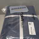 Bedsure Gentlesoft 100% Cotton Blanket King Size for Bed - Breathable and Soft for Spring Summer, Thick Cozy Waffle Weave Blanket Gifts for Women, Pageant Blue, 104x90 inches