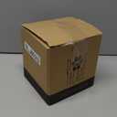 PERFNIQUE Dog Treat Container, Airtight Dog Treat Jar Set of 2, Dog Cookie Jar for kitchen Counter, Pet Treat Container, Dog Treat Canister and Storage, 7.8x6.2 & 7.3x5.5(White)