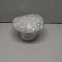 FRIXCHUR Small Crystal Chandelier Led Crystal Ceiling Lights 3 Tiers Crystal Raindrops Chandelier Pendant Lighting Fixture Decoration for Bedroom Hallway Living Room,Chrome,E26