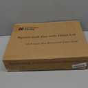 10.5 Inch Cast Iron Square Grill Pan with Tempered Glass Lid, Heavy Steak & Bacon Pans for Stove Tops