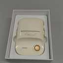 2 Inch Bluetooth Thermal Label Maker Machine - Inkless Portable Label Printer w/ App | 50x30mm Adhesive Labels for Jar, Price, Address & Mailing | Home, Kitchen, Office, School Organization (White)